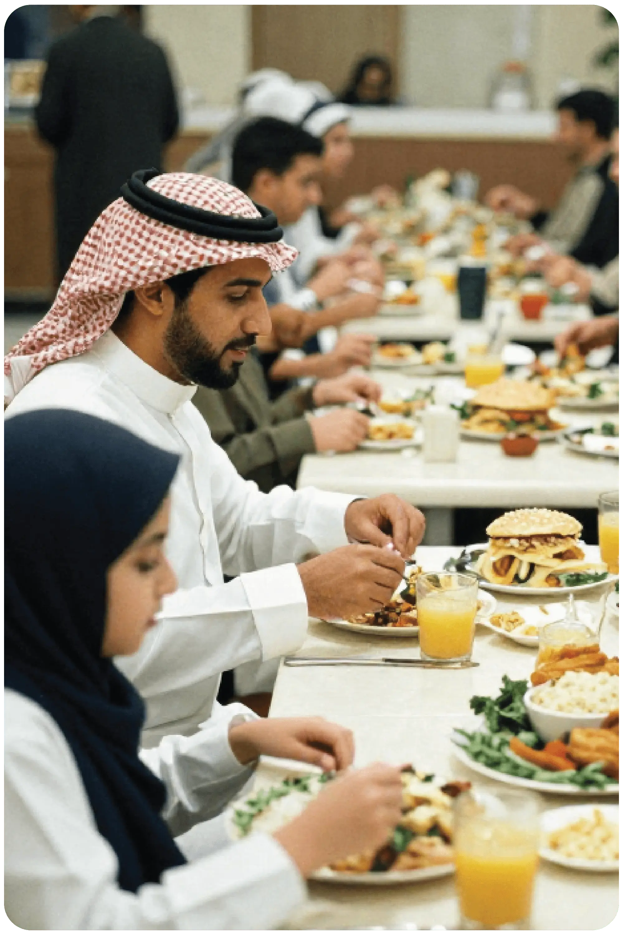 طلب ذاتي في المطاعم بالرياض